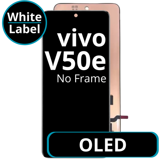 LCD OLED No Frame For Vivo V50e - White Box