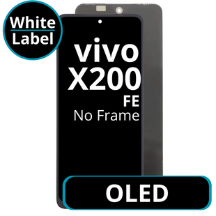 LCD OLED No Frame For Vivo X200 FE - White Box