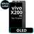 LCD OLED No Frame For Vivo X200 FE - White Box