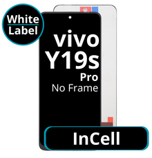 LCD InCell No Frame For Vivo Y19s Pro - White Box