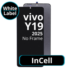 LCD InCell No Frame For Vivo Y19 - White Box