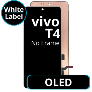 LCD OLED No Frame For Vivo T4 - White Box