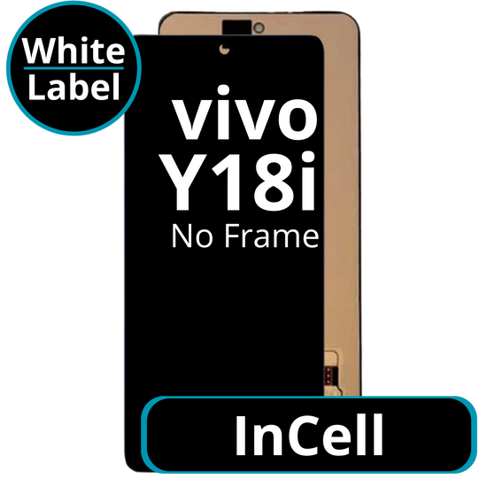 LCD InCell No Frame For Vivo Y18i - White Box