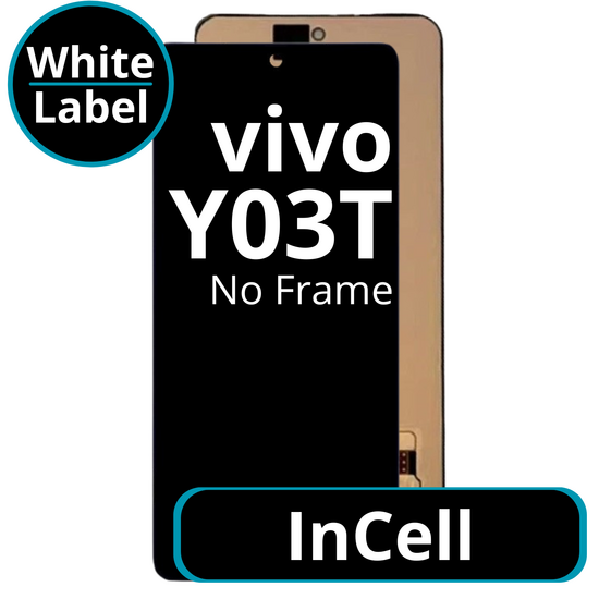 LCD InCell No Frame For Vivo Y03T - White Box