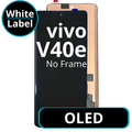 LCD OLED No Frame For Vivo V40e - White Box