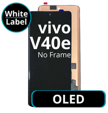 LCD OLED No Frame For Vivo V40e - White Box
