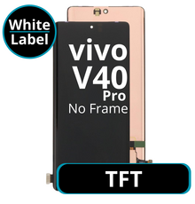 LCD TFT No Frame For Vivo V40 Pro - White Box