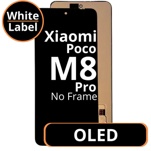 LCD OLED No Frame For Xiaomi M8 Pro - White Box