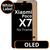 LCD OLED No Frame For Xiaomi X7 - White Box