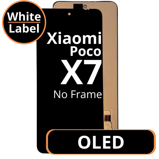 LCD OLED No Frame For Xiaomi X7 - White Box