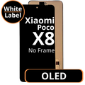 LCD OLED No Frame For Xiaomi X8 - White Box