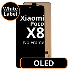 LCD OLED No Frame For Xiaomi X8 - White Box