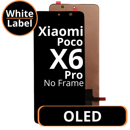 LCD OLED No Frame For Xiaomi X6 Pro - White Box