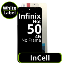 LCD InCell No Frame For Infinix Hot 50 4G - White Box