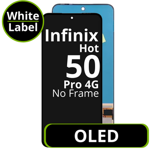 LCD InCell No Frame For Infinix Hot 50 Pro 4G - White Box