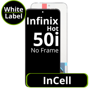 LCD InCell No Frame For Infinix Hot 50i - White Box