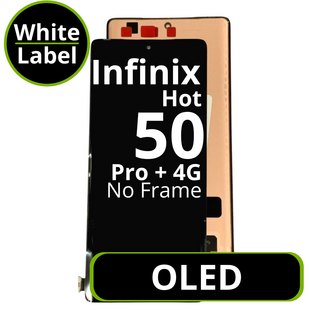 LCD OLED No Frame For Infinix 50 Pro + 4G - White Box
