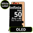 LCD OLED No Frame For Infinix Hot 50 Pro + 4G - White Box