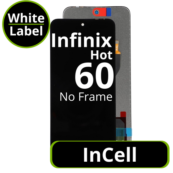LCD InCell No Frame For Infinix Hot 60 - White Box