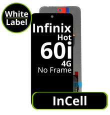LCD InCell No Frame For Infinix Hot 60i 4G - White Box