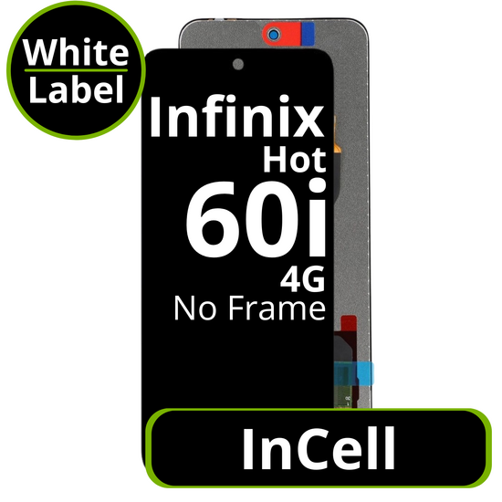 LCD InCell No Frame For Infinix Hot 60i 4G - White Box