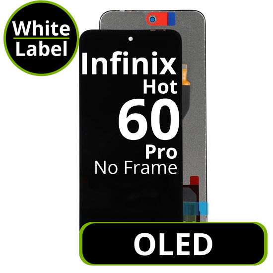 LCD OLED No Frame For Infinix Hot 60 Pro - White Box