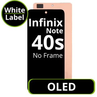 LCD OLED No Frame For Infinix Note 40s - White Box