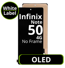 LCD OLED No Frame For Infinix Note 50 4G - White Box