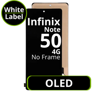 LCD OLED No Frame For Infinix Note 50 4G - White Box