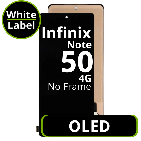 LCD OLED No Frame For Infinix Note 50 4G - White Box