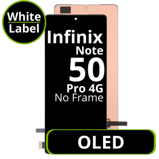 LCD OLED No Frame For Infinix Note 50 Pro 4G - White Box