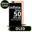 LCD OLED No Frame For Infinix Note 50 Pro 4G - White Box