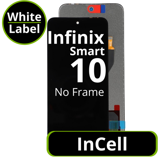LCD InCell No Frame For Infinix Smart 10 - White Box