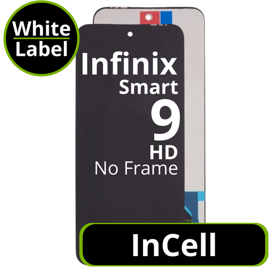 LCD InCell No Frame For Infinix Smart 9 HD - White Box