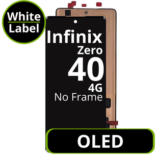 LCD OLED No Frame For Infinix Zero 40 4G - White Box