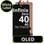 LCD OLED No Frame For Infinix Zero 40 4G - White Box