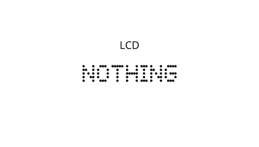 LCD Nothing