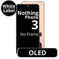 LCD OLED No Frame For Nothing Phone 3 - White Box