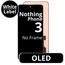 LCD OLED No Frame For Nothing Phone 3 - White Box
