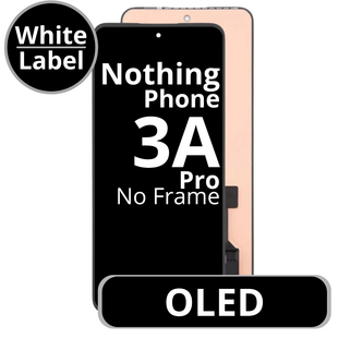 LCD OLED No Frame For Nothing Phone 3A Pro - White Box