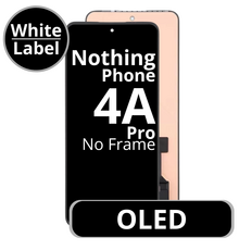LCD OLED No Frame For Nothing Phone 4A Pro - White Box