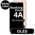 LCD OLED No Frame For Nothing Phone 4A - White Box