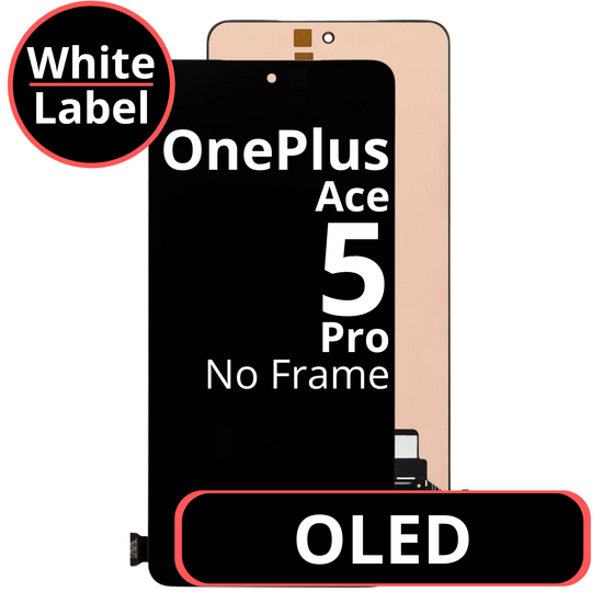 LCD OLED No Frame For OnePlus Ace 5 Pro - White Box