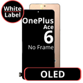 LCD OLED No Frame For OnePlus Ace 6 - White Box