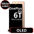LCD OLED No Frame For OnePlus Ace 6T - White Box
