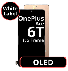 LCD OLED No Frame For OnePlus Ace 6T - White Box