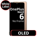 LCD OLED No Frame For OnePlus Nord 6 - White Box