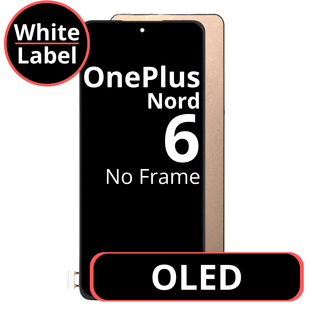 LCD OLED No Frame For OnePlus Nord 6 - White Box