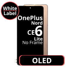LCD OLED No Frame For OnePlus Nord CE6 Lite - White Box