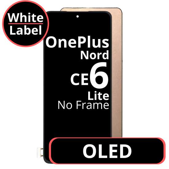 LCD OLED No Frame For OnePlus Nord CE6 Lite - White Box